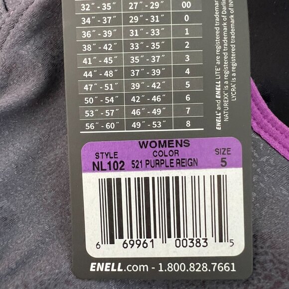 NWT Enell Sports Bra Size 5 - Picture 2 of 3
